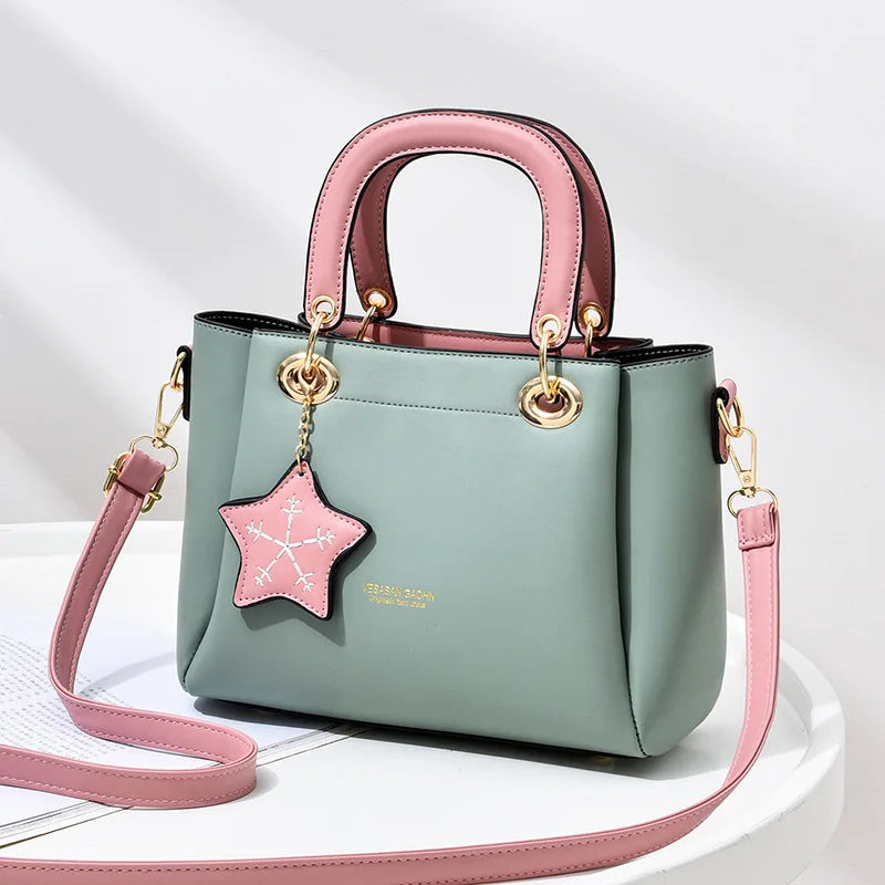 Women Summer Bucket Bag Shoulder Messenger Bag