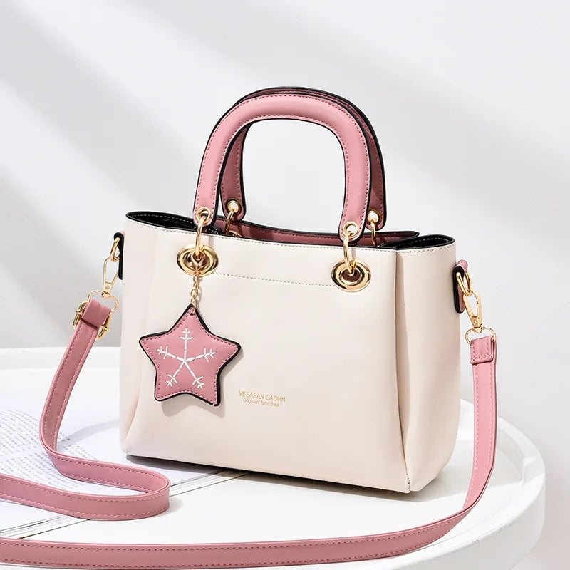 Women Summer Bucket Bag Shoulder Messenger Bag