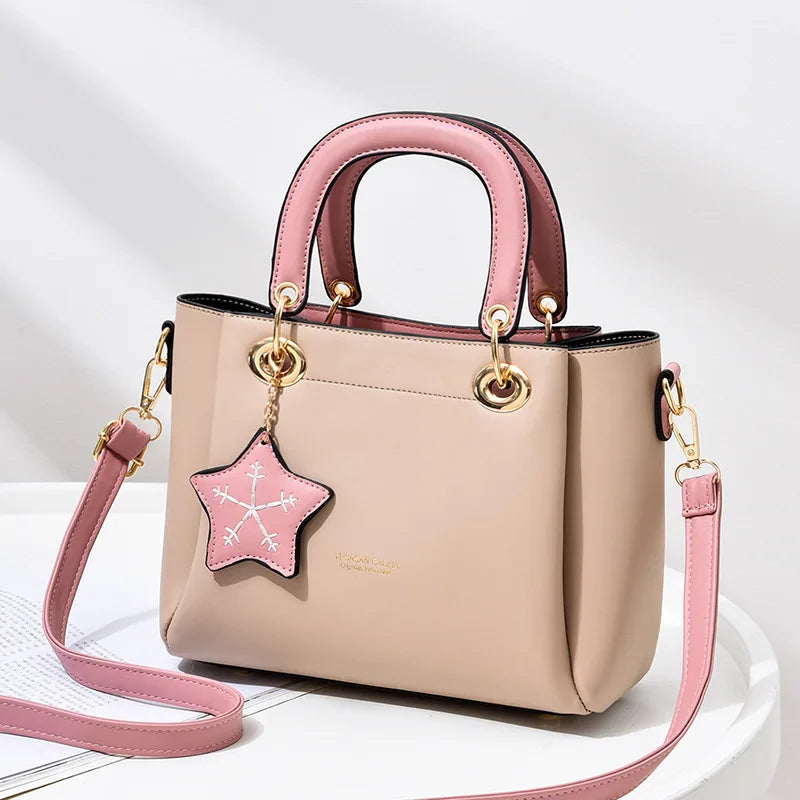 Women Summer Bucket Bag Shoulder Messenger Bag