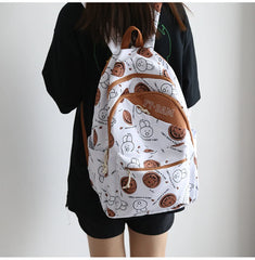 Female Campus School Backpack for College Students