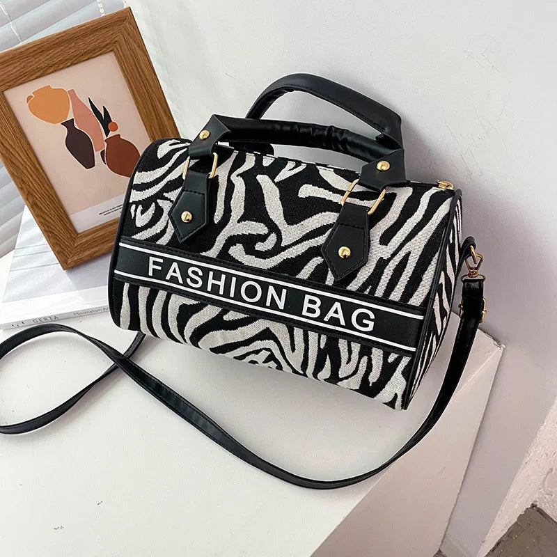 Women's Casual PU Leather Shoulder Bag Square Handbag