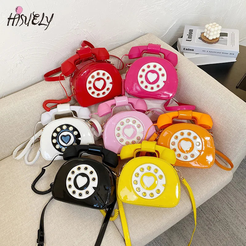 Simulation Mobile Phone Messenger Bag Solid Shoulder Bag
