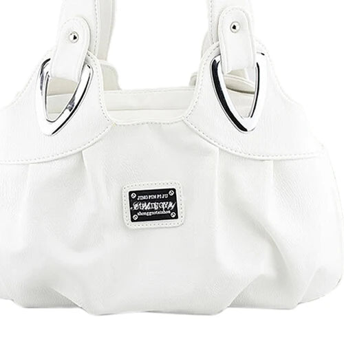 Women PU Leather Bag Tote Bag Satchel -Matte