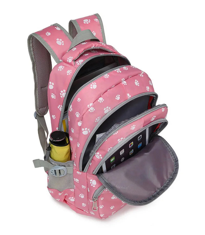 Kids Book Bag Breathable Backpacks Children School Bags Women Leisure Travel
