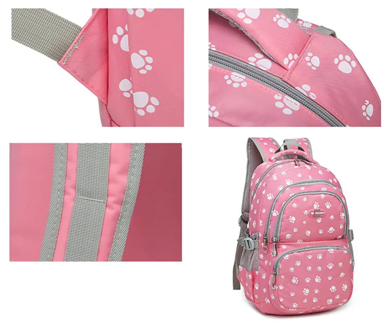Kids Book Bag Breathable Backpacks Children School Bags Women Leisure Travel