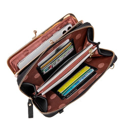 Matte Leather Crossbody Bag Women Shoulder Messenger Handbag Lady Purse