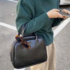 Stylish Lady Messenger Bag Handbag PU Leather