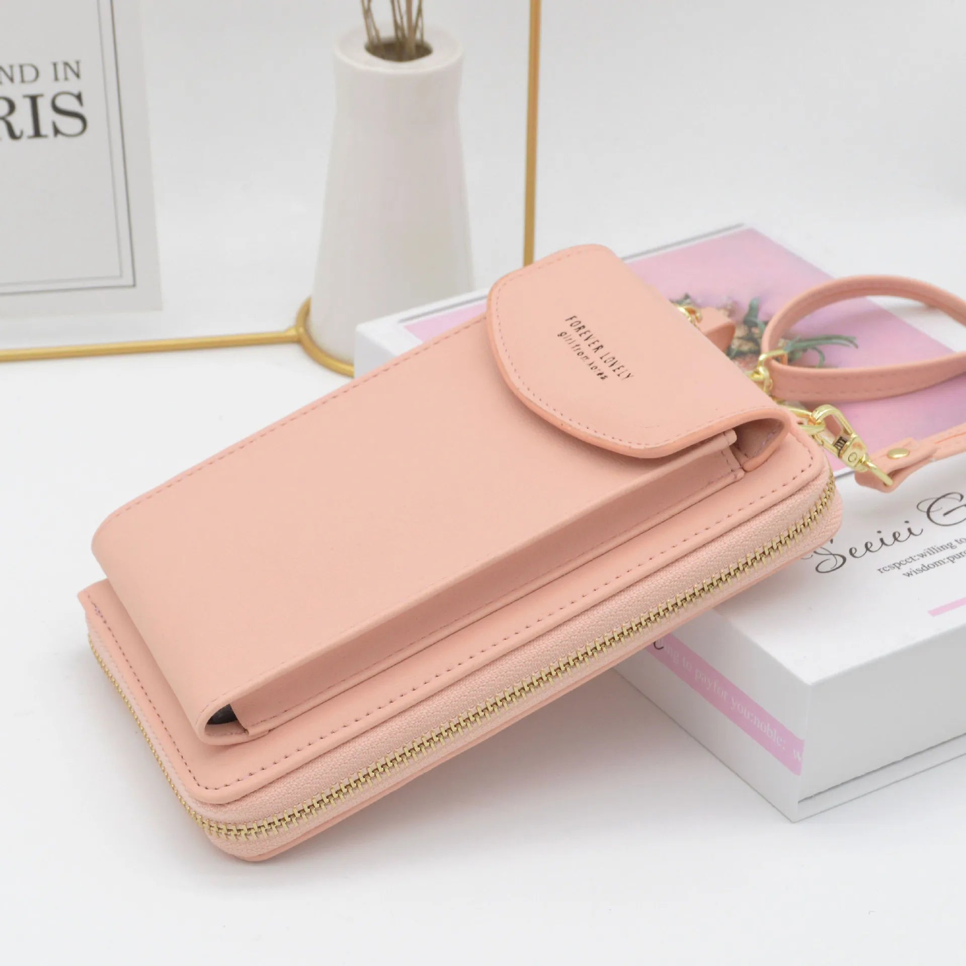 Universal Mini Solid Mobile Phone Bag Handbag Shoulder Bag