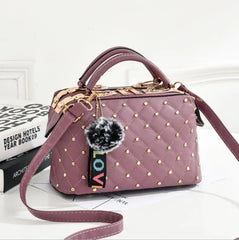 Small Square Diamond Messenger Bag for Women