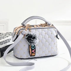 Small Square Diamond Messenger Bag for Women