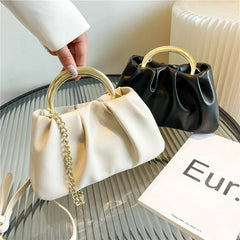 One-Shoulder Messenger Handbag Women's Casual Cloud Bag