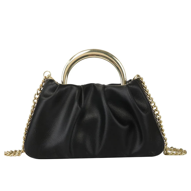 One-Shoulder Messenger Handbag Women's Casual Cloud Bag