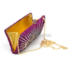 Rhinestones Bridal Purses Wedding Prom Clutch Evening Bag