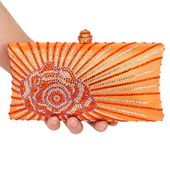 Rhinestones Bridal Purses Wedding Prom Clutch Evening Bag