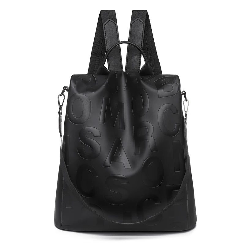 Oxford Laptop Backpack Women Crossbody Bags Travel Anti-Theft Backpack Rucksack