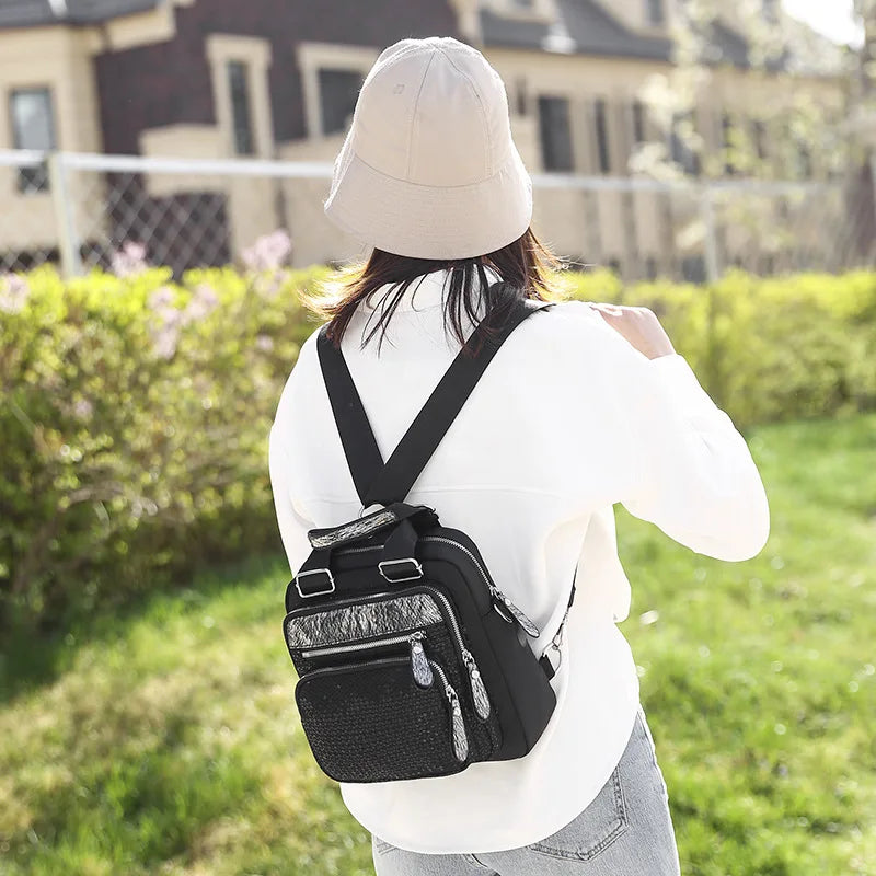 Women College Backpack Multifunctional Shoulder Bag Travel