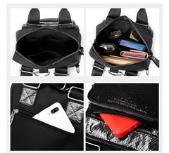 Women College Backpack Multifunctional Shoulder Bag Travel