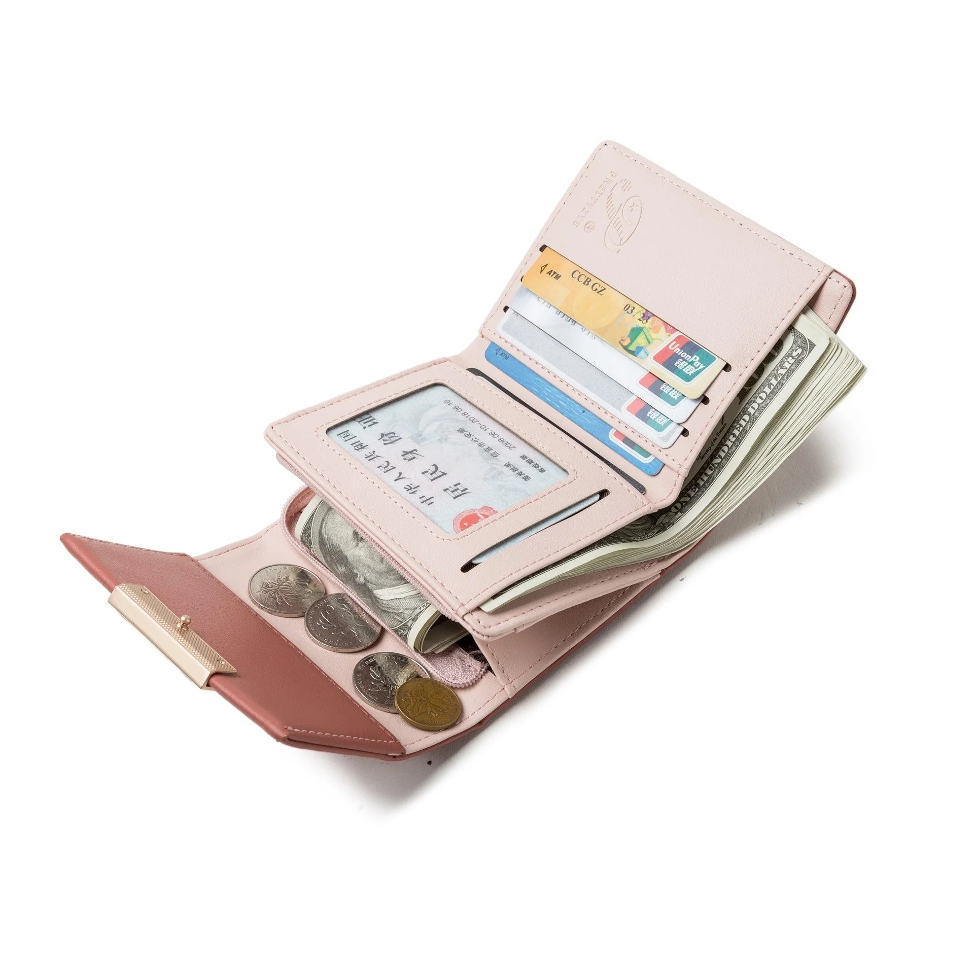 Small Heart Coin Card Wallet Handbag for Little Girl