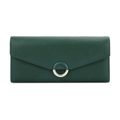 Women's Long Wallet Clutch Lychee Pattern