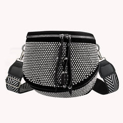 Fashionable Chest Bag Wide Shoulder Strap Personalized Messenger Bag