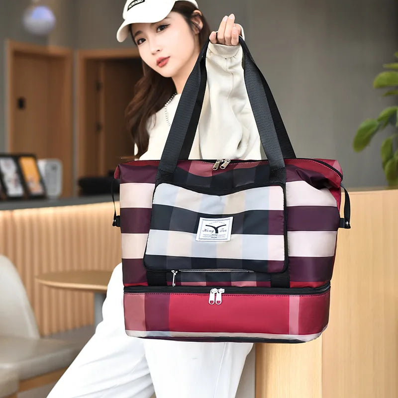 Large Capacity Waterproof Foldable Travel Bag