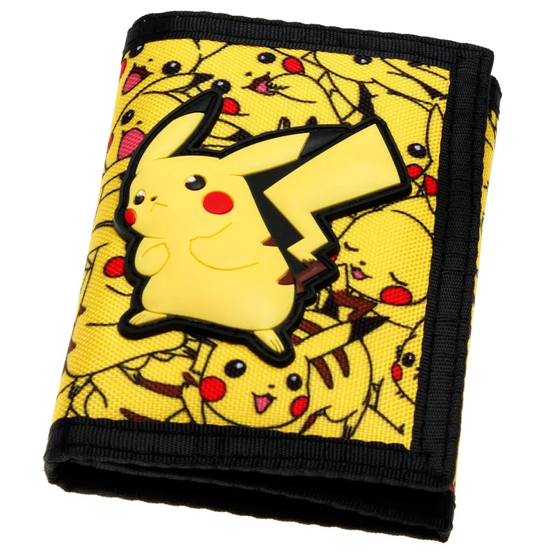 Stylish Trifold Canvas Wallet 2036