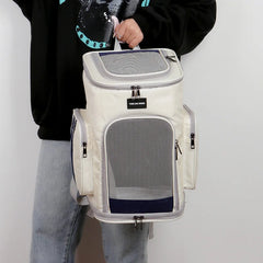 Fashionable Backpack for Small Dog and Cat Portable Pet Bag