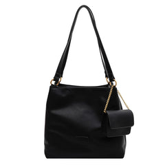Fashionable Shoulder Bags Soft Adjustable Strap Big Pockets PU Leather