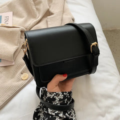 Fashion Texture Commuter Bag Small Square Bag Casual Messenger Chain Bag