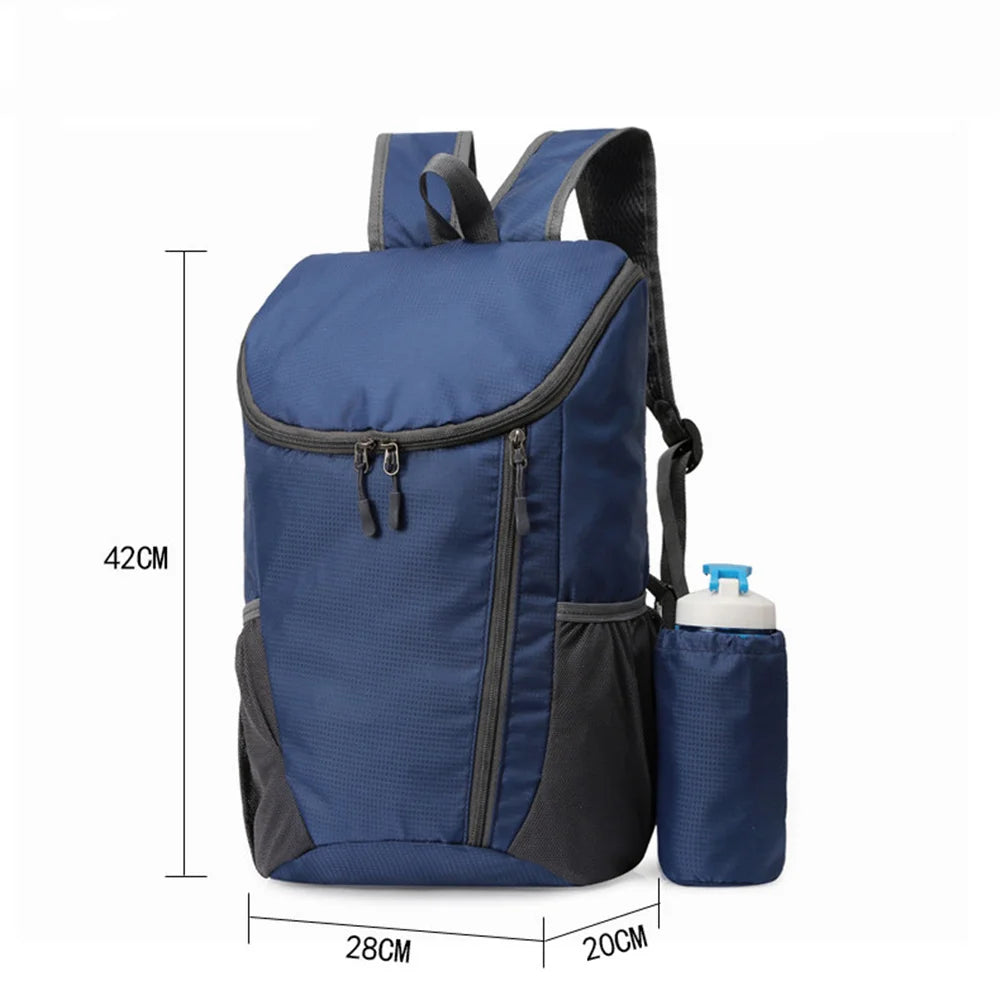 15L Lightweight Folding Waterproof Outdoor Sports Backpack