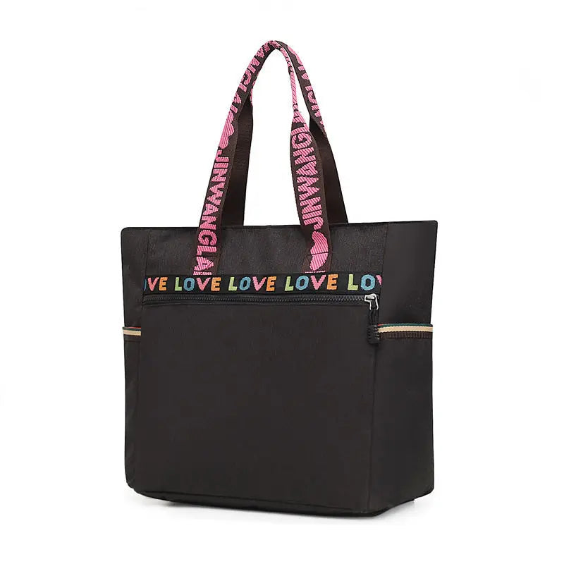 Waterproof Oxford Duffle Large Capacity Women Travel Shoulder Valise