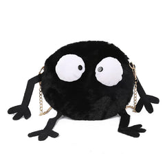 Soft Nap Faux Fur Handbag Lady Shoulder Bag Winter or Autumn Cloth