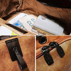 Female Backpack Multifunction Girls Leather School Shoulder Bag Travel Pack