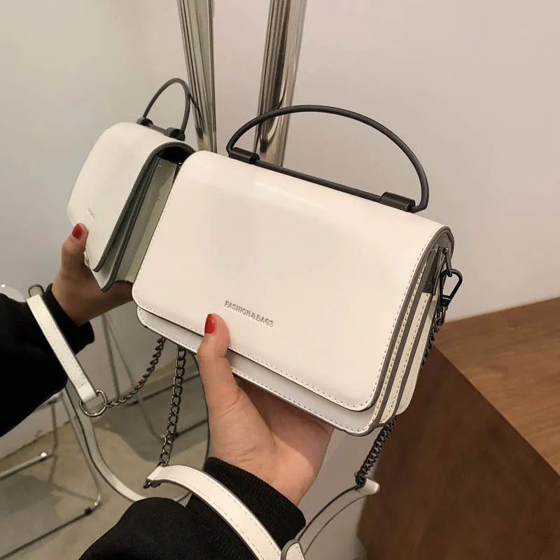 Female Small Square Bag Shoulder Messenger Handbag
