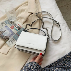 Female Small Square Bag Shoulder Messenger Handbag