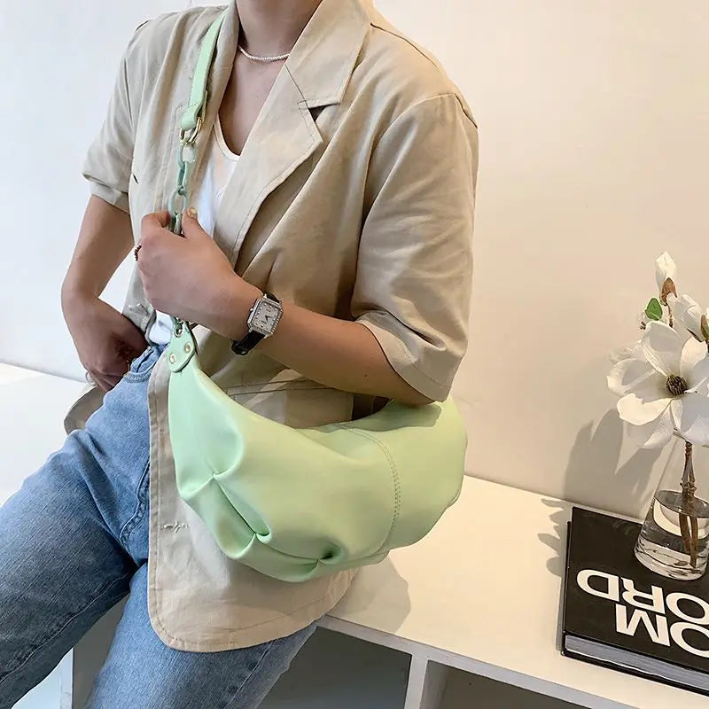 Women's Large-Capacity Leather Shoulder Bag
