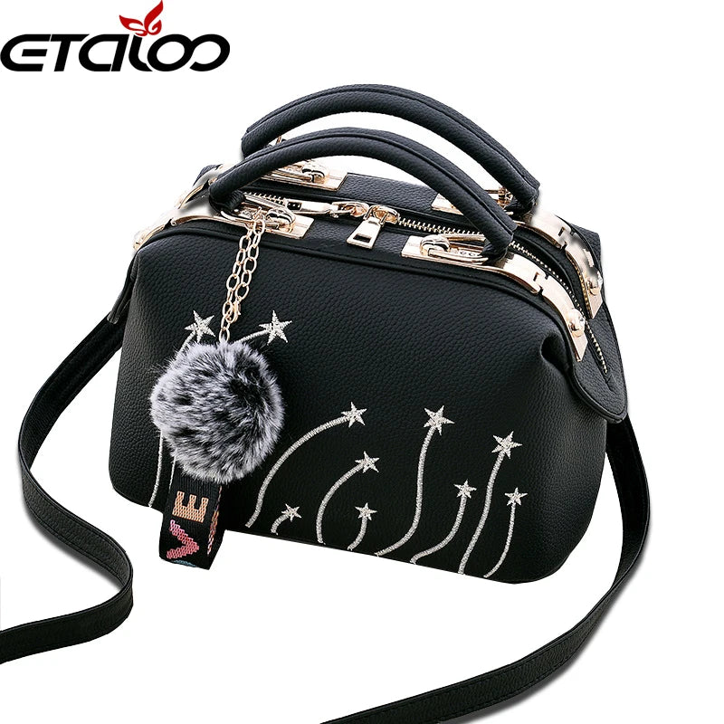 Women Leather Handbags Ladies Shoulder Bag Messenger Bag Totes
