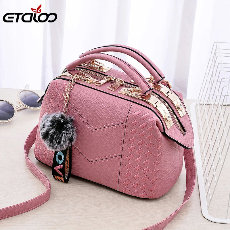 Women Leather Handbags Ladies Shoulder Bag Messenger Bag Totes