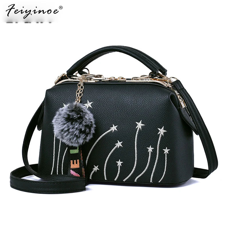 Women Leather Handbags Ladies Shoulder Bag Messenger Bag Totes