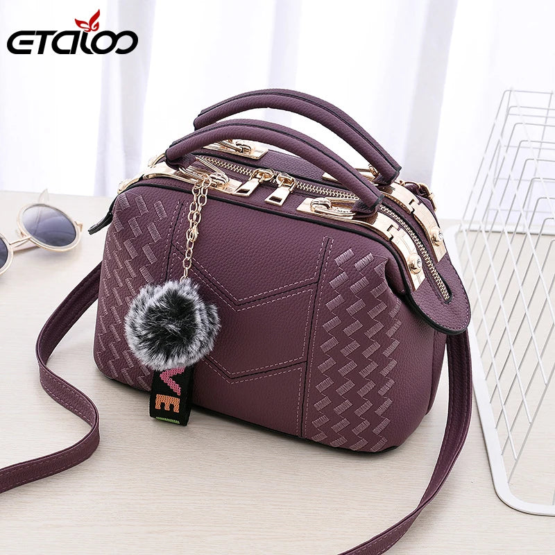 Women Leather Handbags Ladies Shoulder Bag Messenger Bag Totes