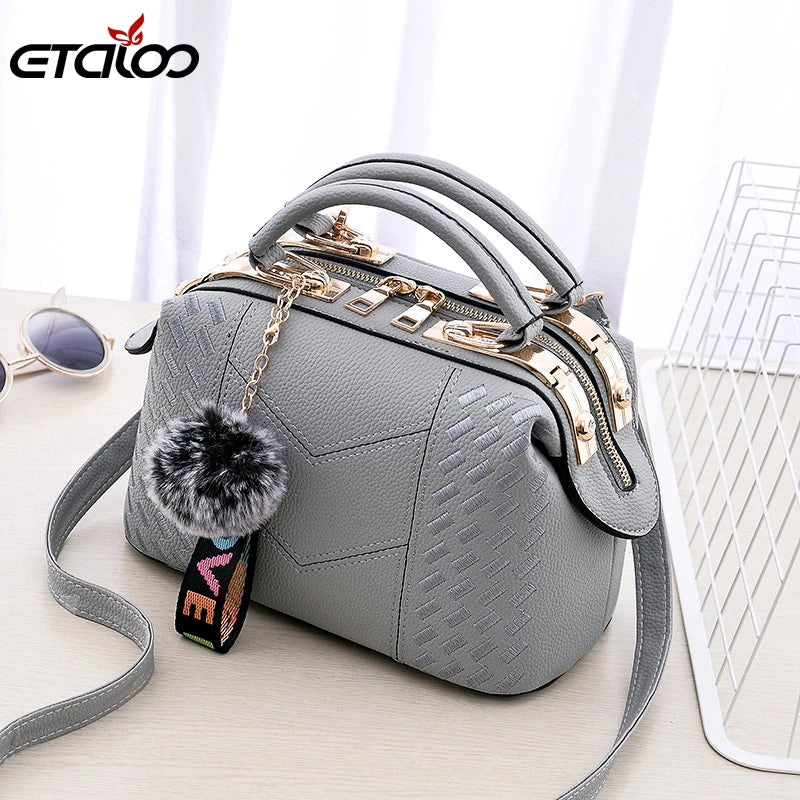 Women Leather Handbags Ladies Shoulder Bag Messenger Bag Totes