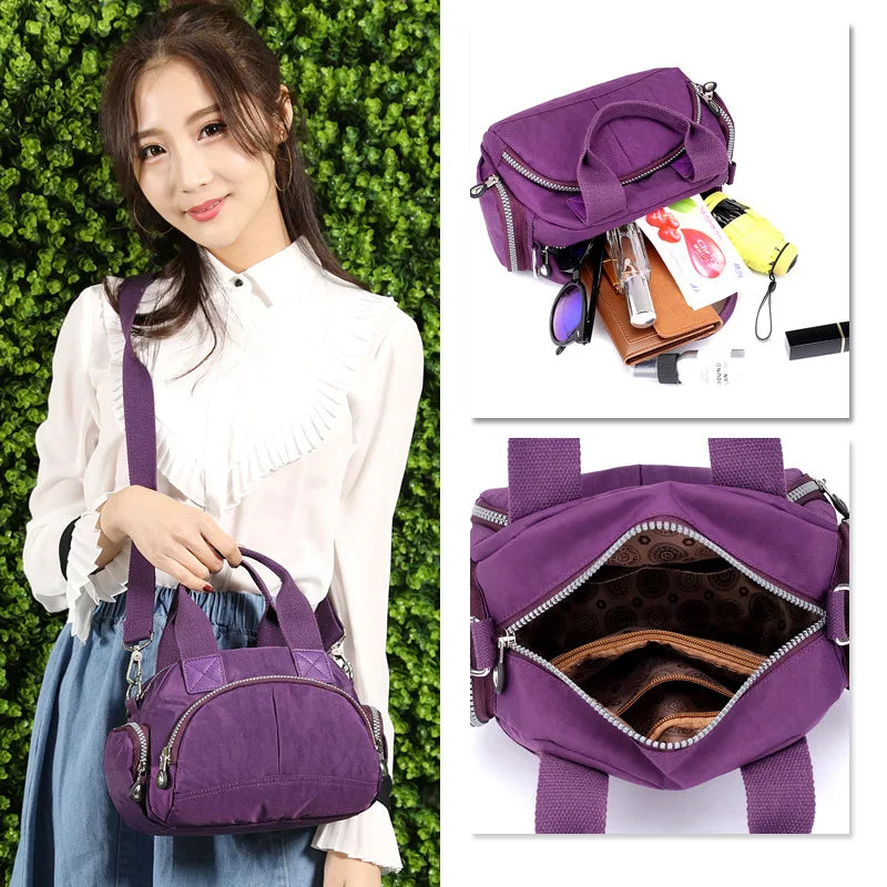 Women's Nylon Crossbody Beach Bag Handbags