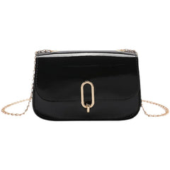 Retro Messenger Bag Lock Shoulder Bag