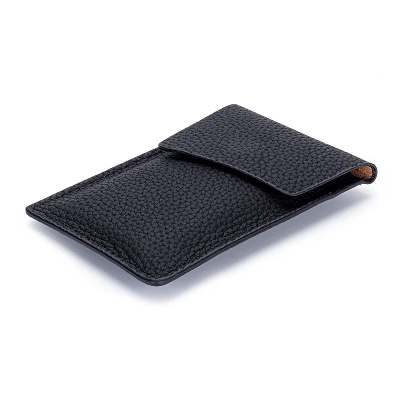 Female Card Holder Leather Mini Wallet Change Coin Pouch Money Clip Bag