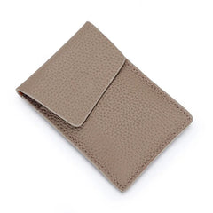 Female Card Holder Leather Mini Wallet Change Coin Pouch Money Clip Bag