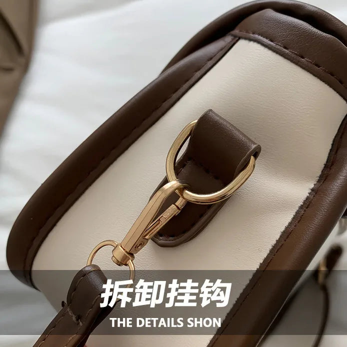 Retro Bump Shoulder Bag for Women Phone Purses Handbags