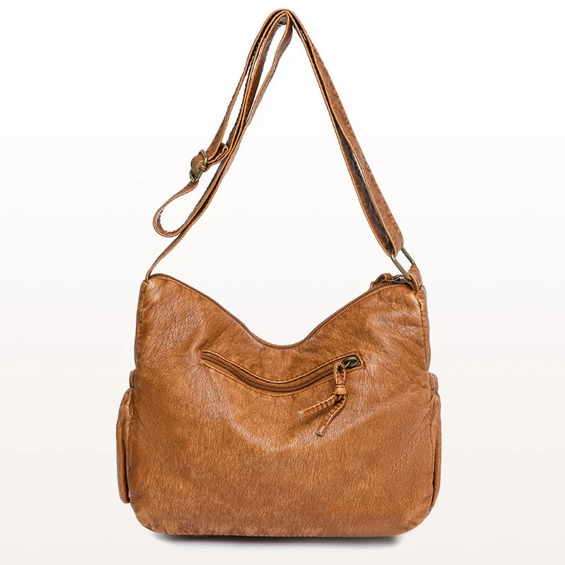 Classic Shoulder Messenger Bag for Women Large Capacity Multi-layer Crossbody