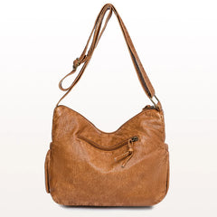 Classic Shoulder Messenger Bag for Women Large Capacity Multi-layer Crossbody