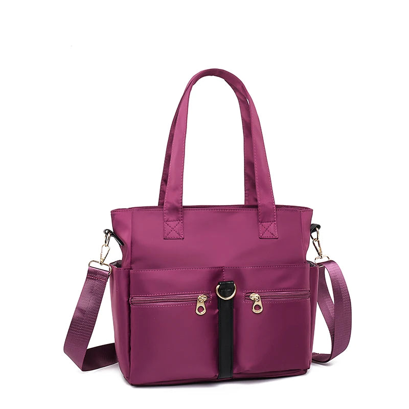 Women's Tote Shoulder Messenger Bag Ladies Top-Handle Casual Crossbody