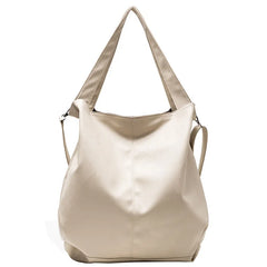 Large Capacity Hobo Handbag Leather Women Shoulder Bag
